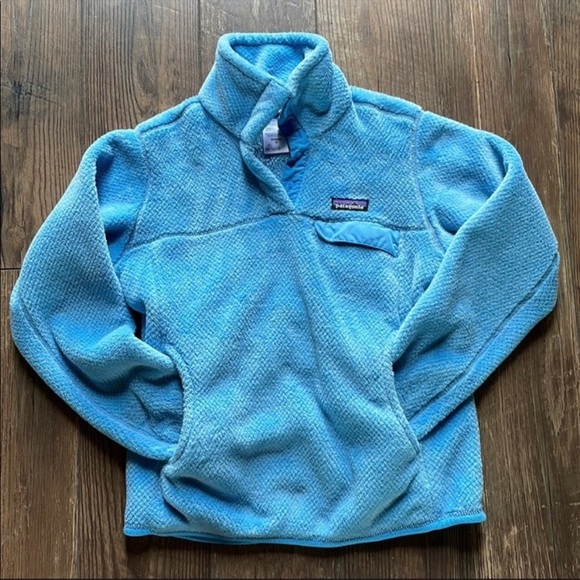 Patagonia | Blue Re-Tooled T Snap
Pullover Fleece Jacket - Picture 7 of 7